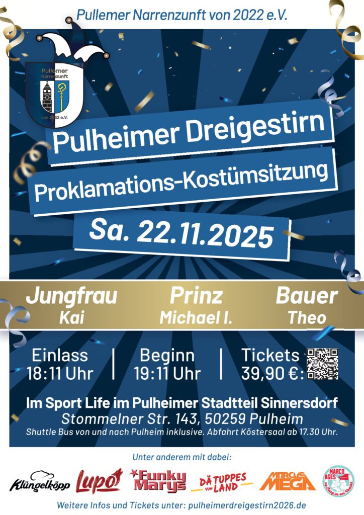 Proklamation Plakat