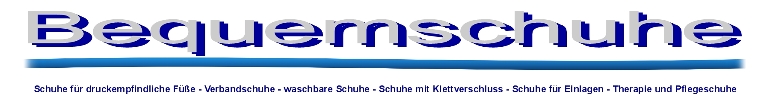 Bequemschuhe Logo